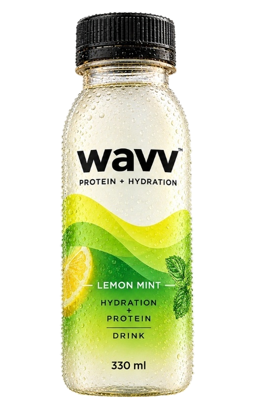 WAVV Lemon Mint Bottle Packshot