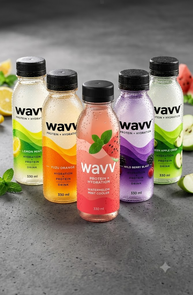 WAVV Protein + Hydration Lineup